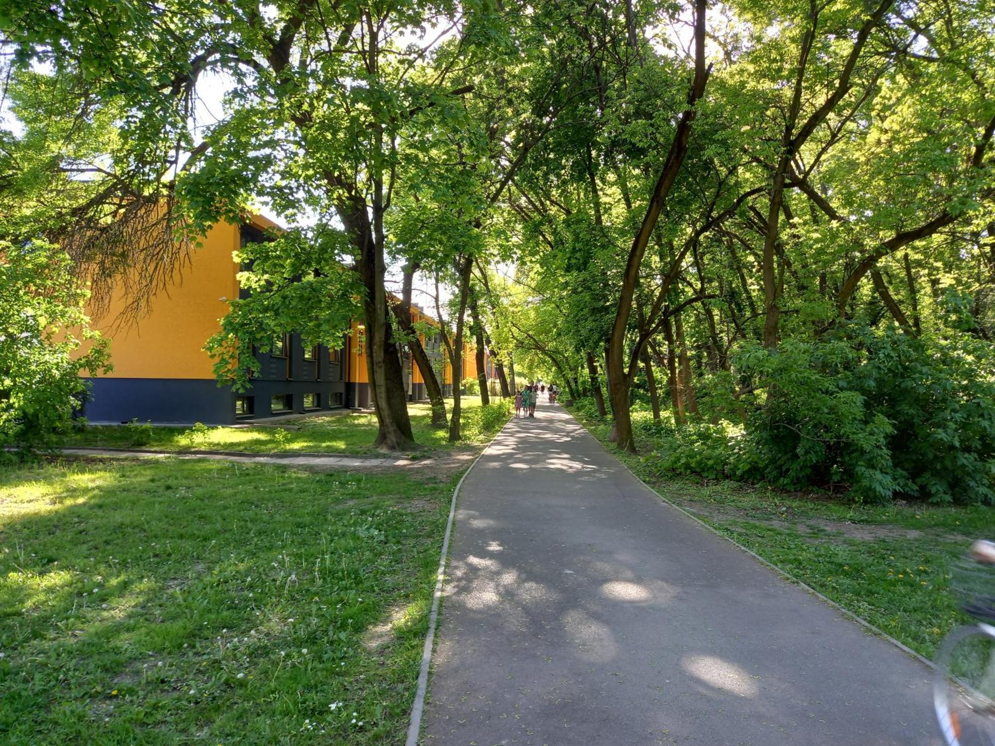 Mikroapart Batorego Warschau Buitenkant foto
